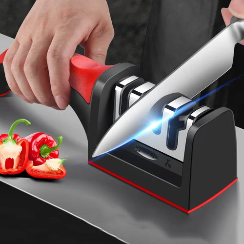 Afilador de Cuchillos Profesional de 4 Segmentos